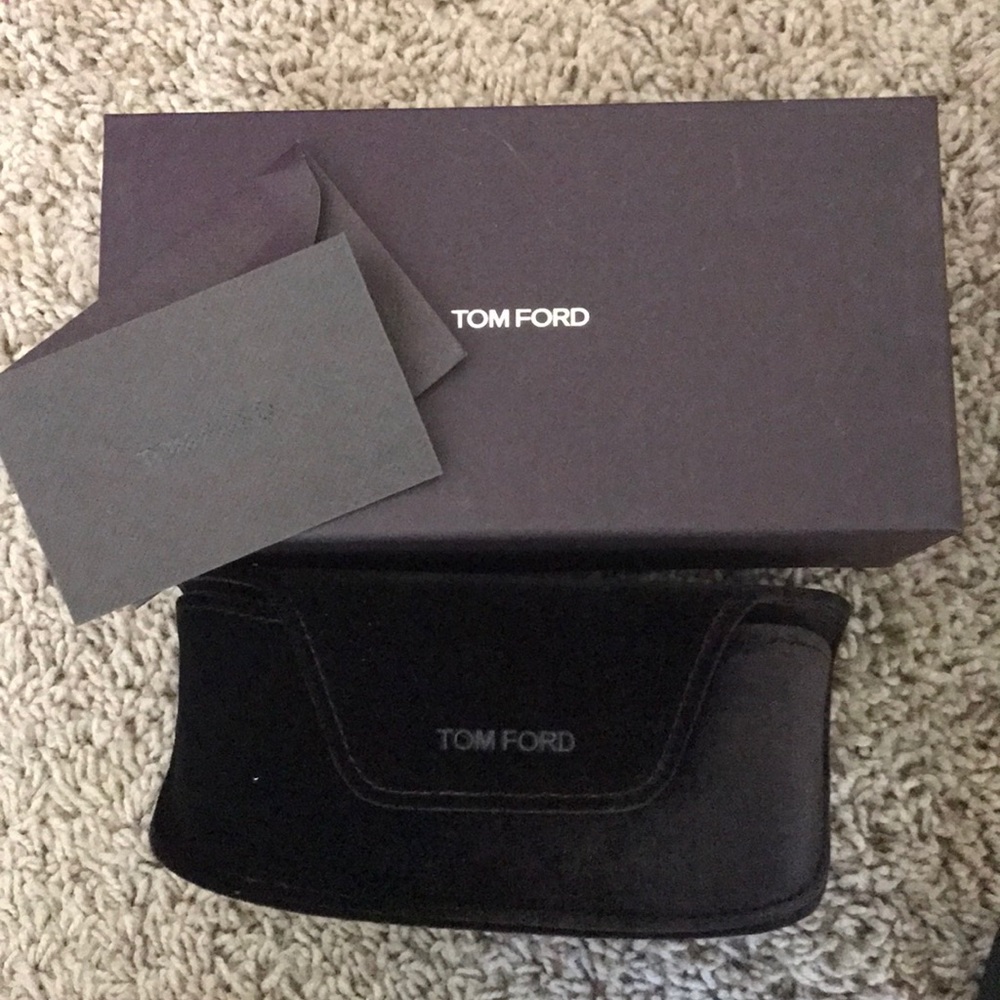 Tom Ford Sunglass Case & Box